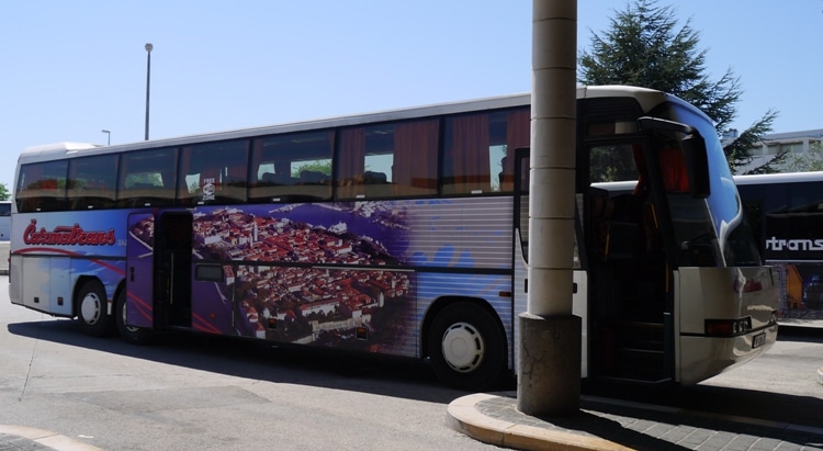 Cazmatrans Bus From Zadar To Rijeka