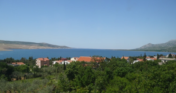 View From Our Zadar To Rijeka Bus 