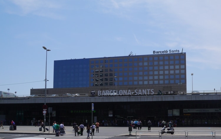 Barcelona Sants Train Station