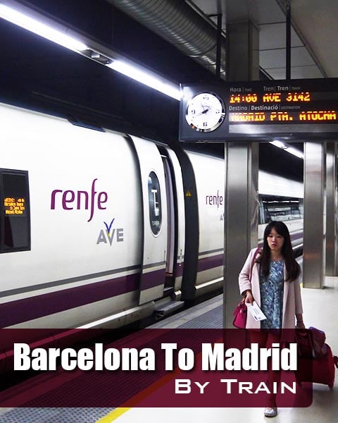 Barcelona To Madrid By Train