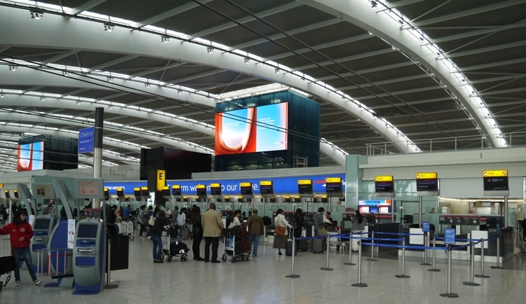 British Airways Heathrow Terminal 5 Check-In Desks