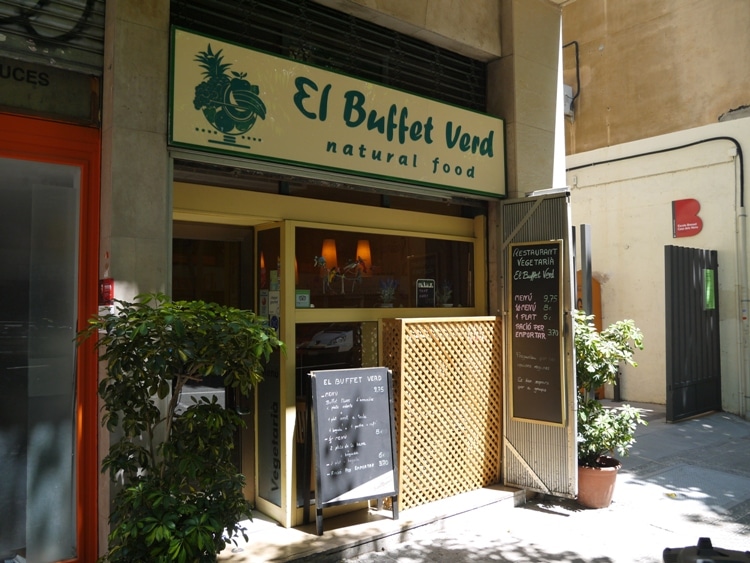 El Buffet Verd, Gracia, Barcelona
