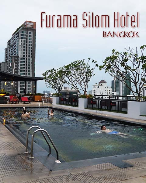 Swimming Pool At Furama Silom Hotel, Bangkok