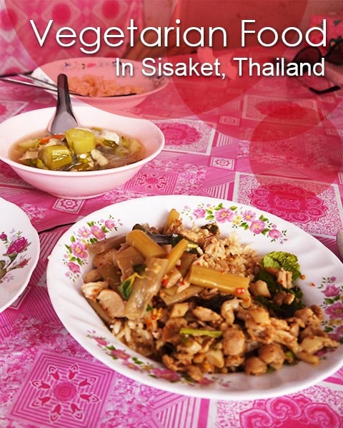 Vegetarian Restaurants, Sisaket, Thailand