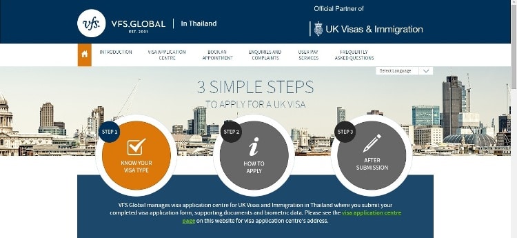 VFS Global UK Visa Application - A 3-Step Process