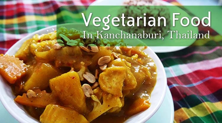 Massaman Curry At On's Thai Isaan Vegetarian Restaurant, Kanchanaburi