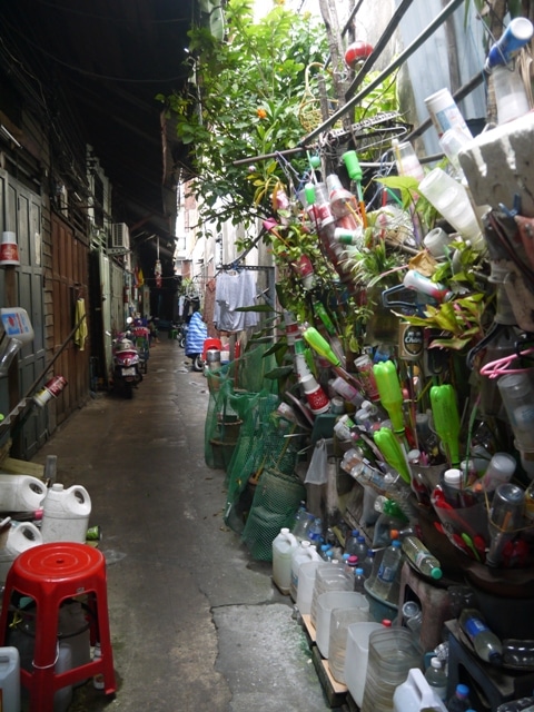 Wooden Houses Around Prince's Cinema, Bangkok