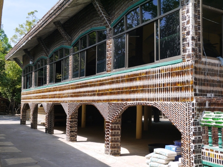 A Building At The Beer Bottle Temple, Thailand