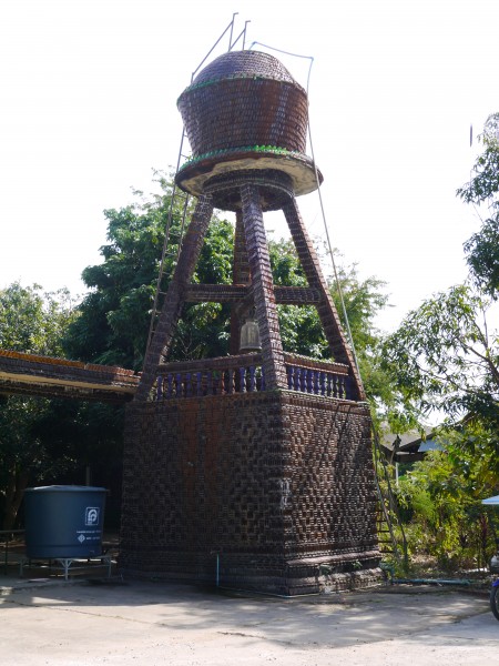 Even The Water Tower IS Made From Bottles