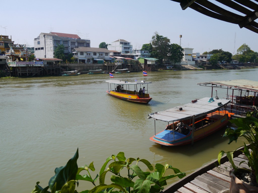 view from restaurant at baan are gong