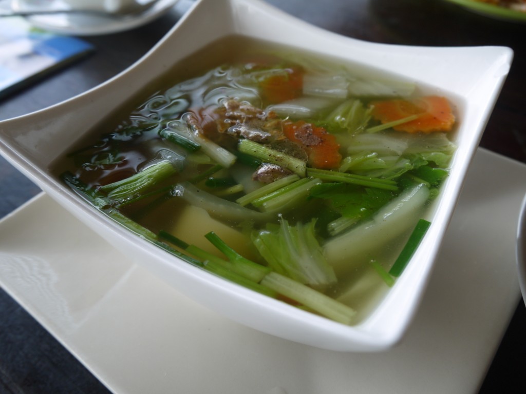 vegetarian lunch at baan are gong in ayutthaya