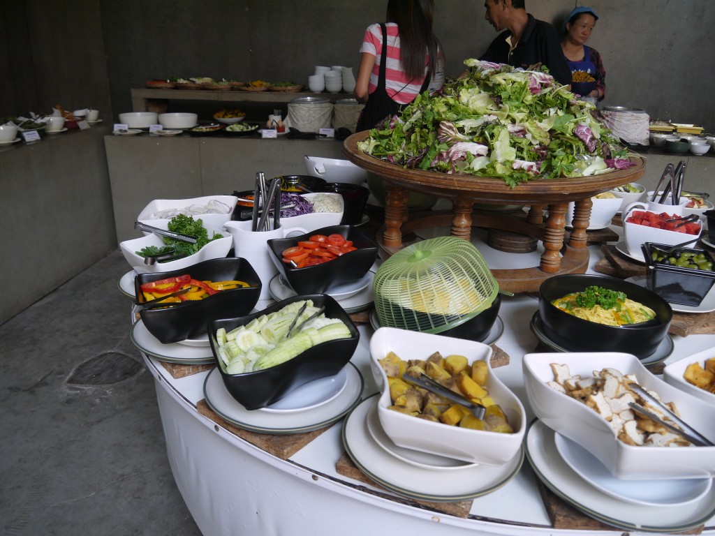 Vegetarian Buffet At Khun Churn, Chiang Mai