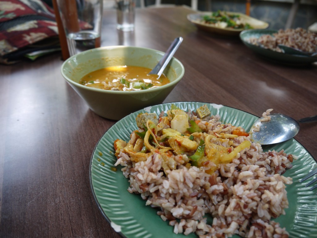 Yellow Curry At Pun Pun, Chiang Mai Yellow Curry At Pun Pun, Chiang Mai