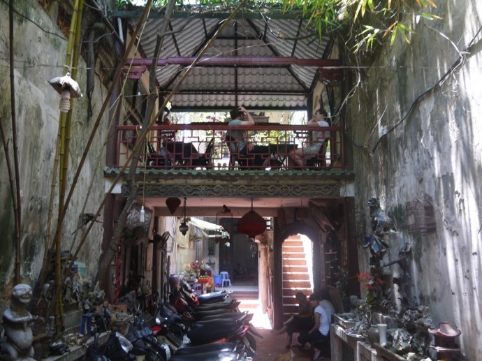 Walk Up The Stairs To The Right To Get To The Top Floor