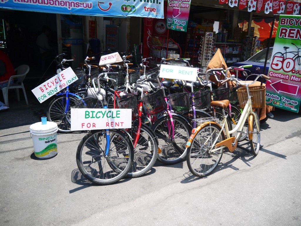 Bicycles For Rent In Chiang Mai Bicycles For Rent In Chiang Mai
