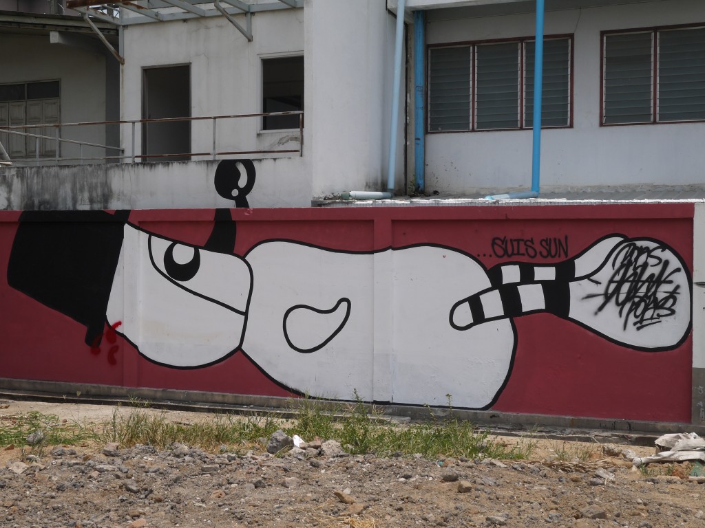 More Graffiti Near South Moat