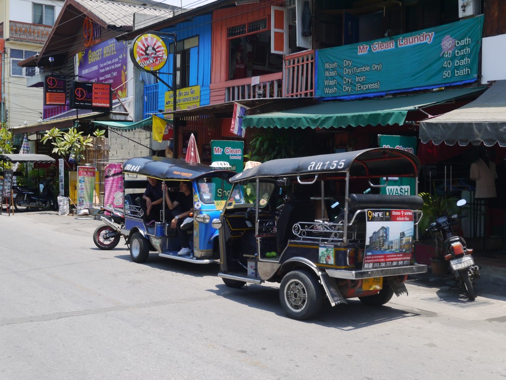 Tuk-Tuks In Chiang Mai Tuk-Tuks In Chiang Mai