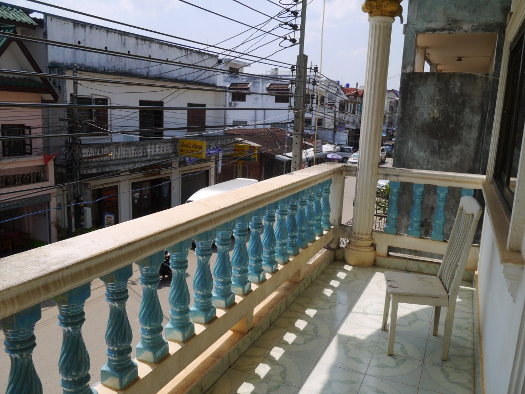 View From Balcony At Friendship Guest House, Huay Xai, Laos