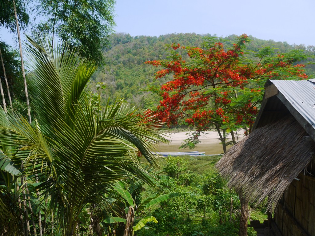 View From Hill Tribe Village In Laos