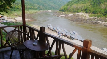 View Of The Mekong River From Our Balcony