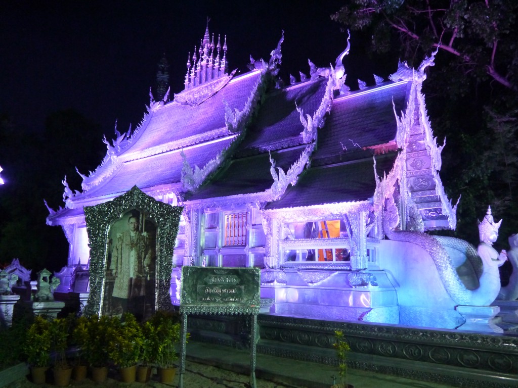 Sri Suphan Temple At Night