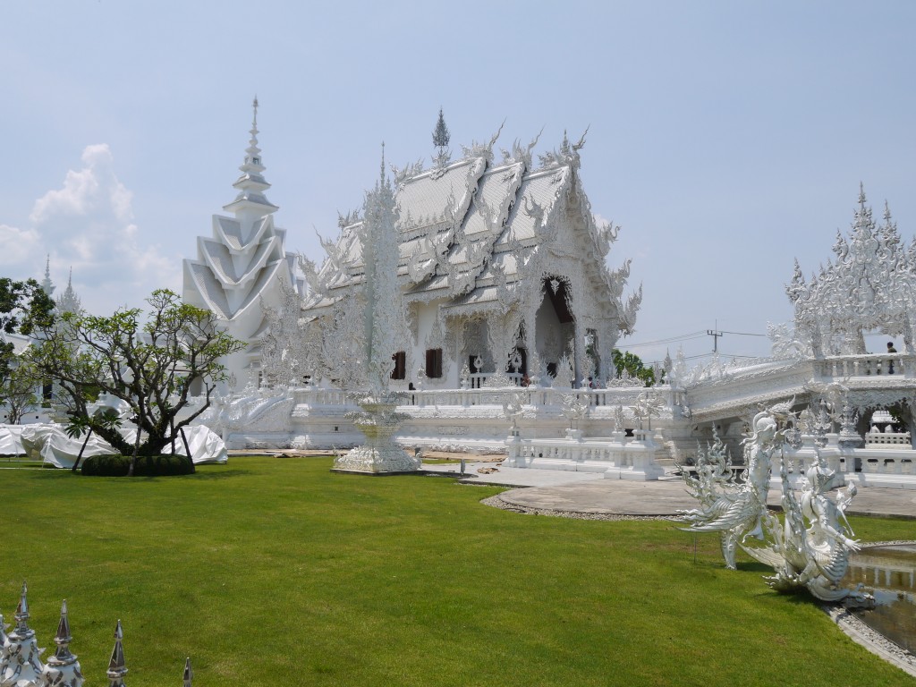 The Magnificent White Temple (Wat Rong Khun) in Chiang Rai