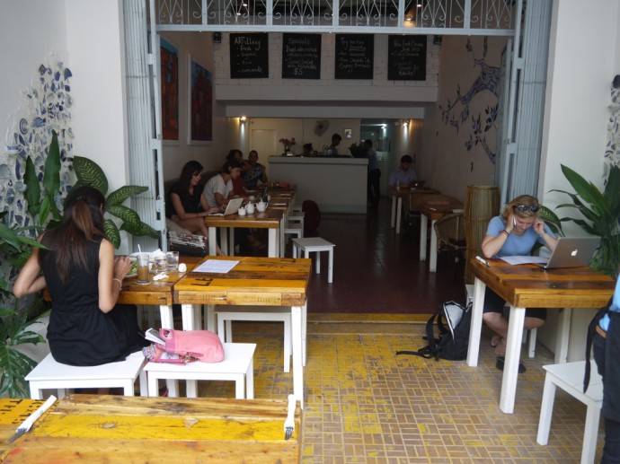 ARTillery Vegetarian-Friendly Restaurant at Street 278, Phnom Penh