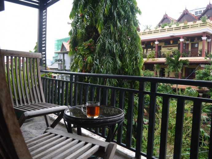 Balcony At Goldie Boutique Guest House, Phnom Penh