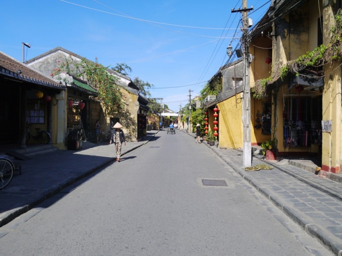 A Quiet Street In Hoi An