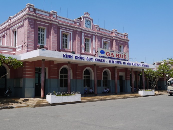 Hue Train Station Exit Hue Train Station Exit