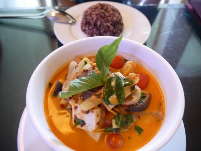 Tom Kha Soup At K'NYAY, Phnom Penh Red Curry At K'NYAY, Phnom Penh