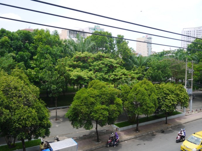 View From Balcony Of Hotel Lucy, Ho Chi Minh City View From Balcony Of Hotel Lucy, Ho Chi Minh City