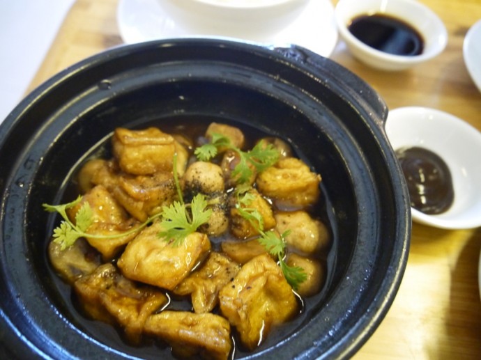 Braised Tofu & Mushrooms - Very Tasty