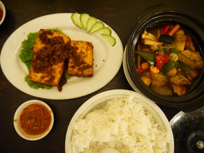 Food at Sen Vegetarian Restaurant In Saigon