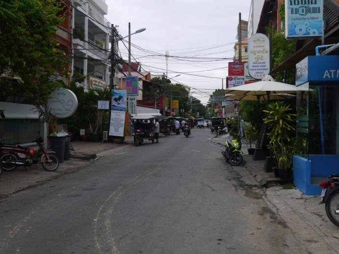 Street 278 At Daytime - Lots Of Tuk Tuks