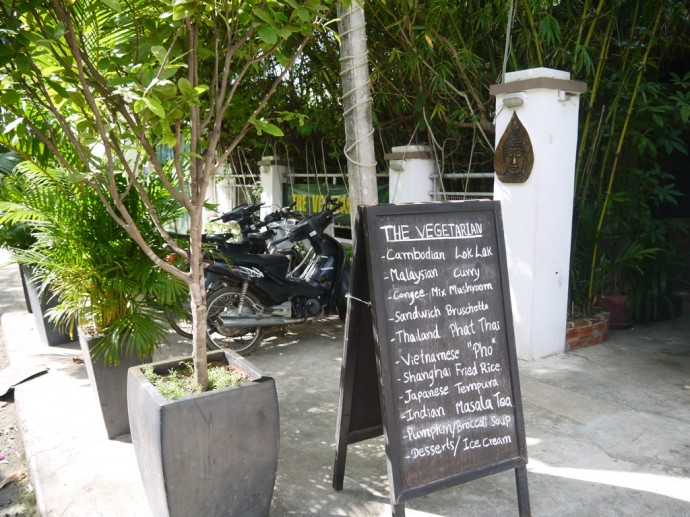 The Vegetarian, 158 Street 19, Phnom Penh, Cambodia The Vegetarian, 158 Street 19, Phnom Penh, Cambodia