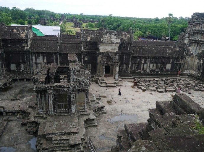 View From Top Of Angkor Wat