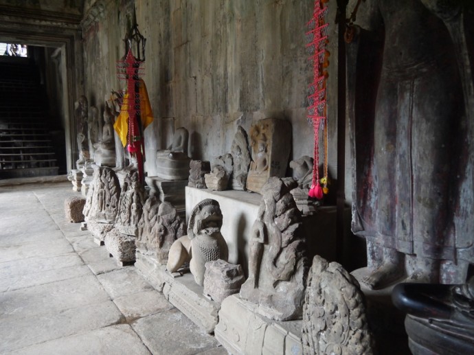 Buddha Statues At Angkor Wat