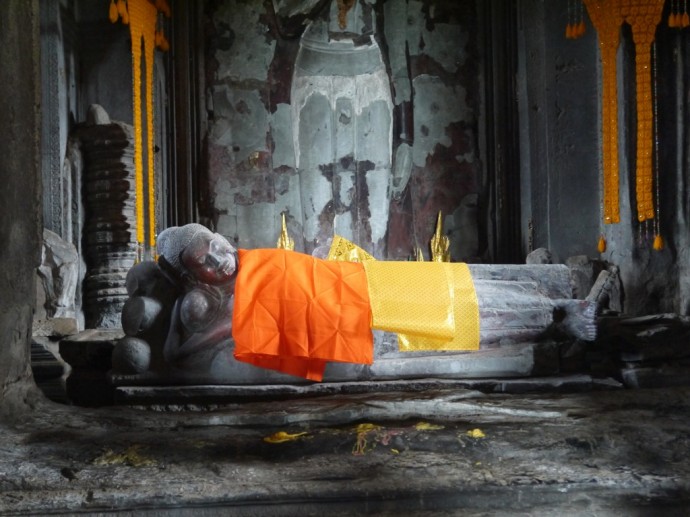 Buddha Statue At Angkor Wat