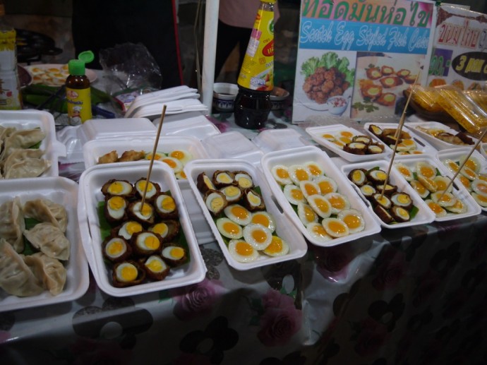 Quail Eggs At Chiang Mai Sunday Night Market