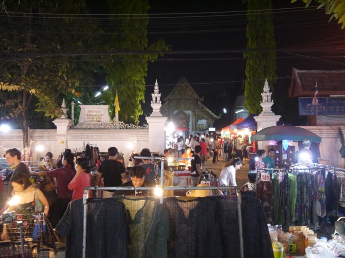 Sunday Night Market In Temple