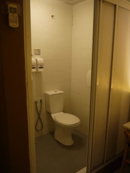 Small Bathroom At Cube Hotel, Kuala Lumpur