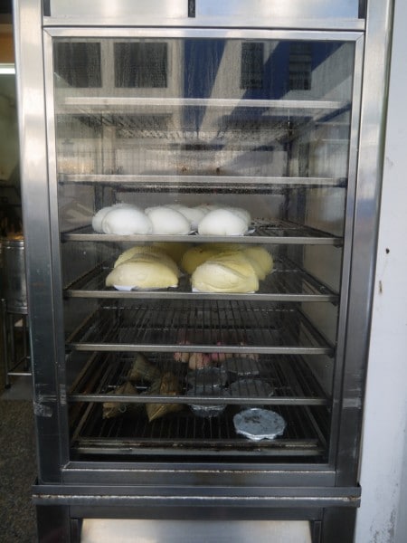 Chinese Buns At EE Beng Vegetarian, Georgetown, Penang