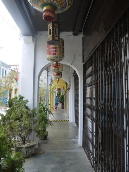 Some Typical Old Houses In George Town, Penang