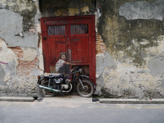 Street Art In George Town, Penang