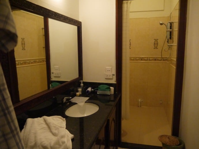 Bathroom Area At J Villa, Phnom Penh Bathroom Area At J Villa, Phnom Penh