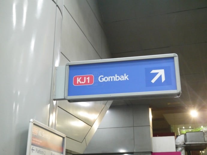 Take Train Going To Gombak