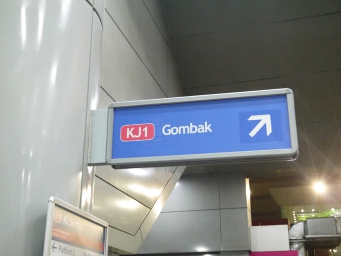 Take Train Going To Gombak Take Train Going To Gombak