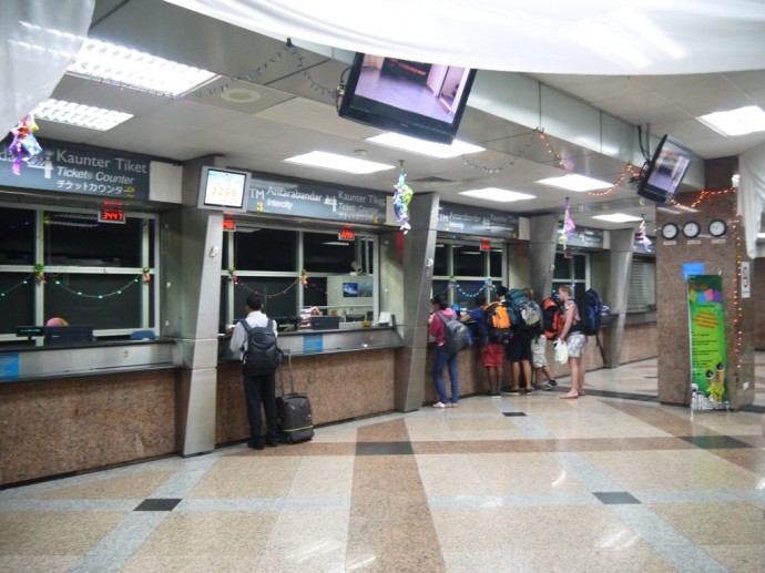KL Sentral Train Booking Counters KL Sentral Train Booking Counters