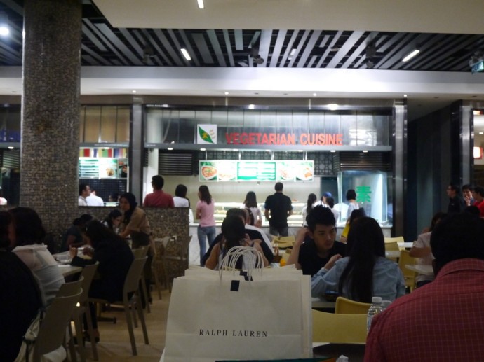 Vegetarian Food At Pavilion Mall Food Court, Kuala Lumpur